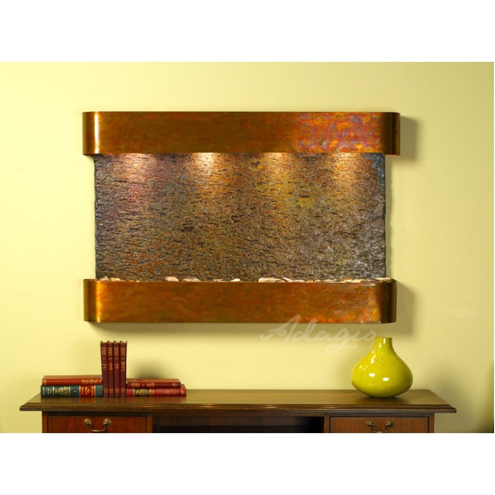 Adagio Sunrise Springs 35"H x 52"W Indoor Wall Fountain SSR1511