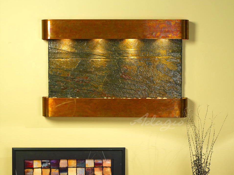 Adagio Sunrise Springs 35"H x 52"W Indoor Wall Fountain SSR1511