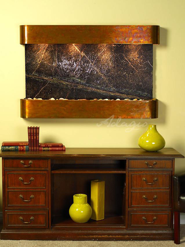 Adagio Sunrise Springs 35"H x 52"W Indoor Wall Fountain SSR1511