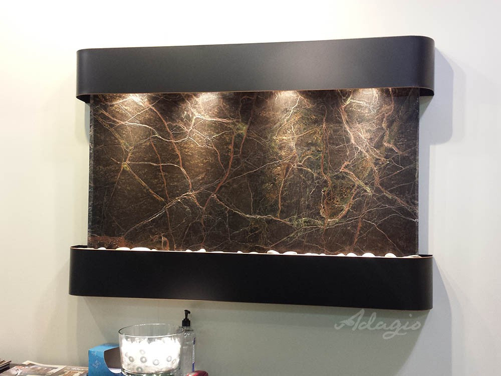 Adagio Sunrise Springs 35"H x 52"W Indoor Wall Fountain SSR1511