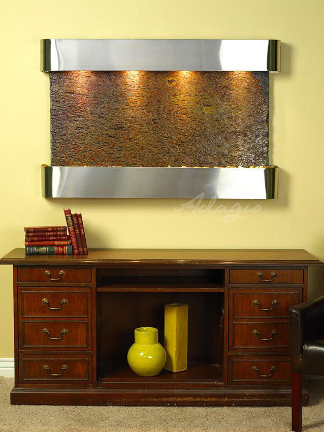 Adagio Sunrise Springs 35"H x 52"W Indoor Wall Fountain SSR1511