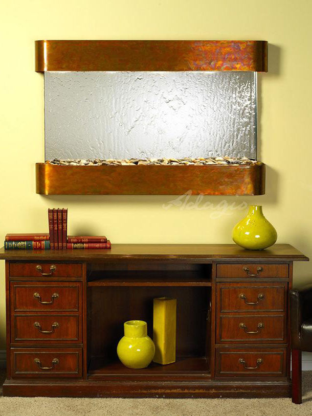 Adagio Sunrise Springs 35"H x 52"W Indoor Wall Fountain SSR1511