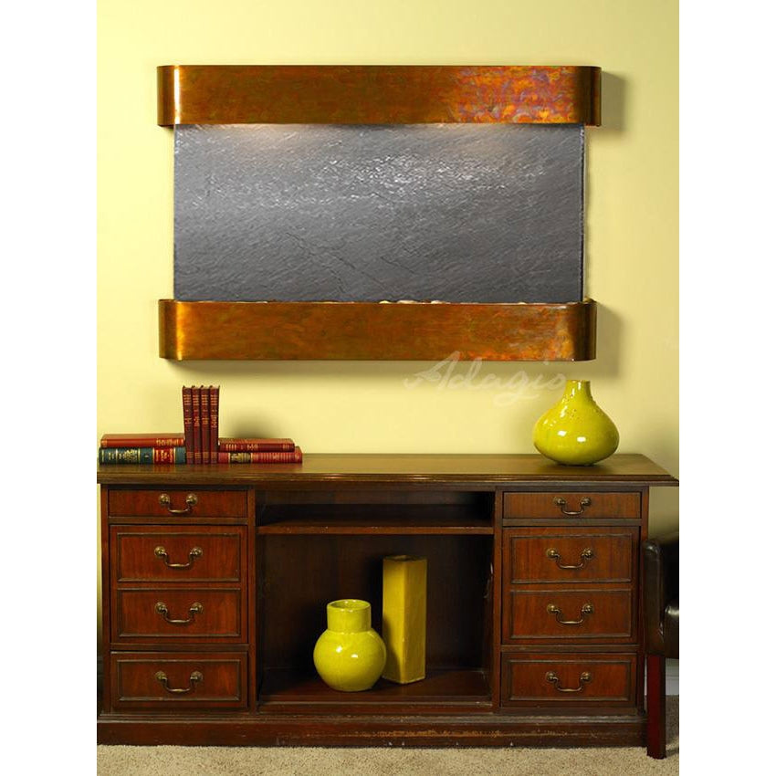 Adagio Sunrise Springs 35"H x 52"W Indoor Wall Fountain SSR1511