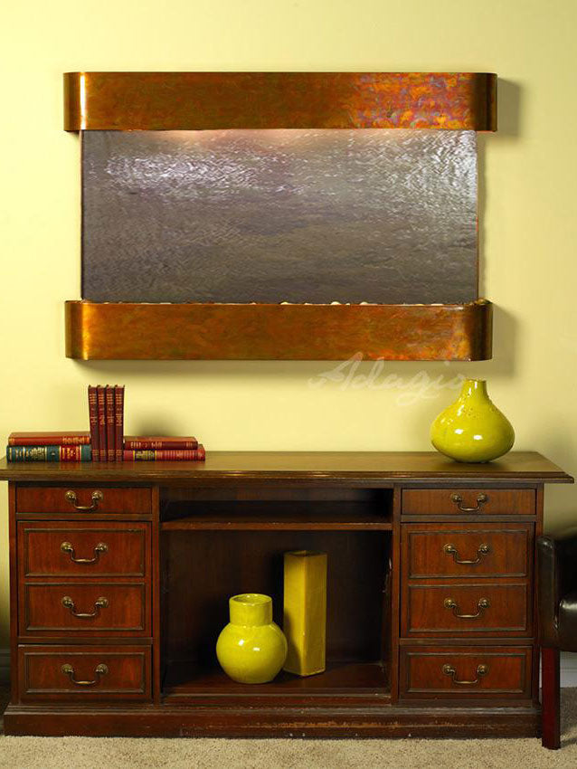 Adagio Sunrise Springs 35"H x 52"W Indoor Wall Fountain SSR1511