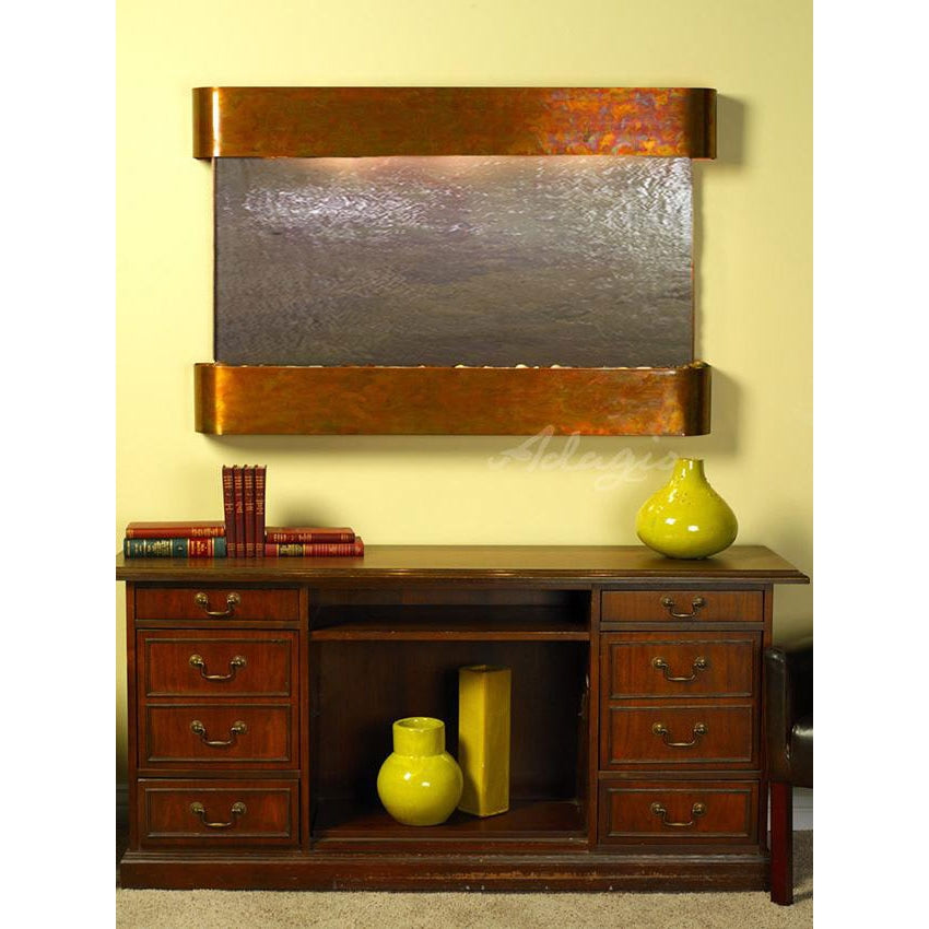 Adagio Sunrise Springs 35"H x 52"W Indoor Wall Fountain SSR1511