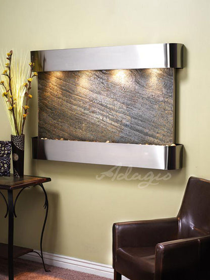 Adagio Sunrise Springs 35"H x 52"W Indoor Wall Fountain SSR1511