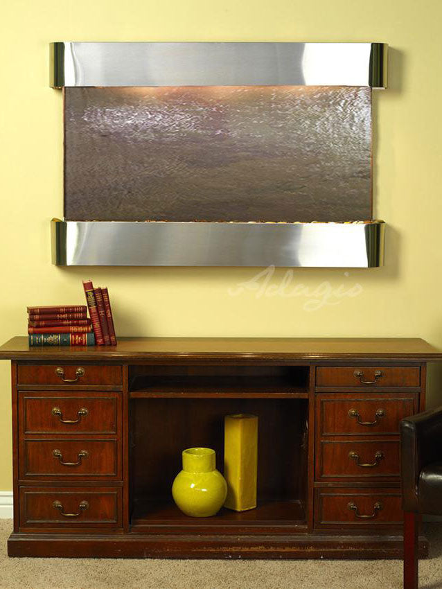 Adagio Sunrise Springs 35"H x 52"W Indoor Wall Fountain SSR1511