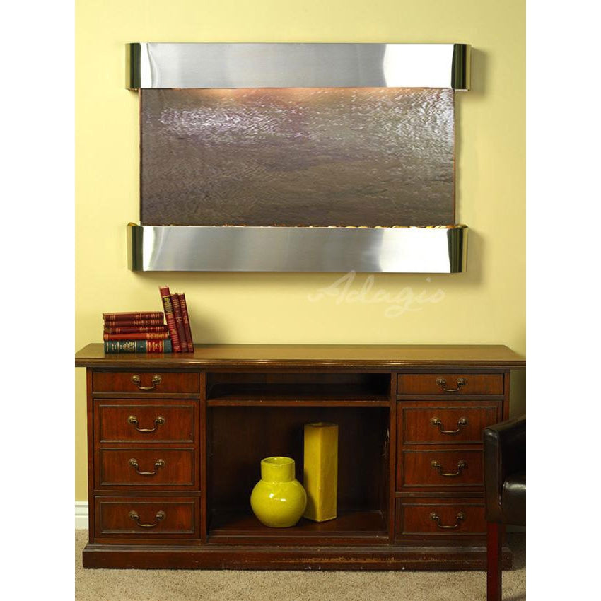 Adagio Sunrise Springs 35"H x 52"W Indoor Wall Fountain SSR1511