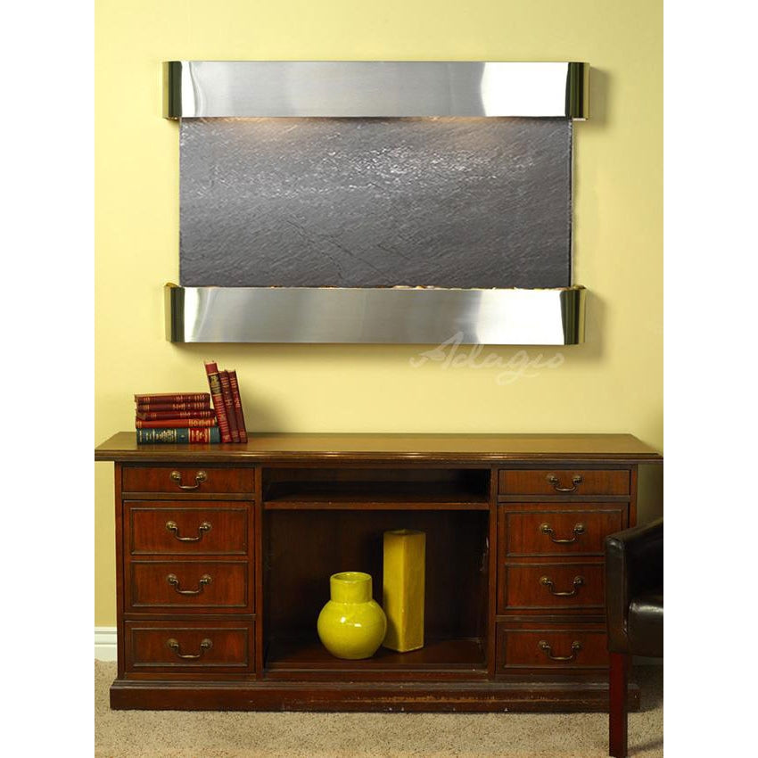 Adagio Sunrise Springs 35"H x 52"W Indoor Wall Fountain SSR1511