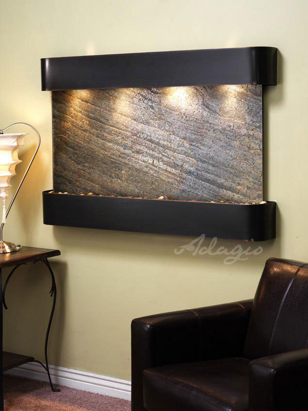 Adagio Sunrise Springs 35"H x 52"W Indoor Wall Fountain SSR1511
