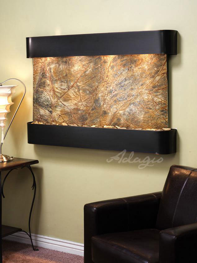 Adagio Sunrise Springs 35"H x 52"W Indoor Wall Fountain SSR1511