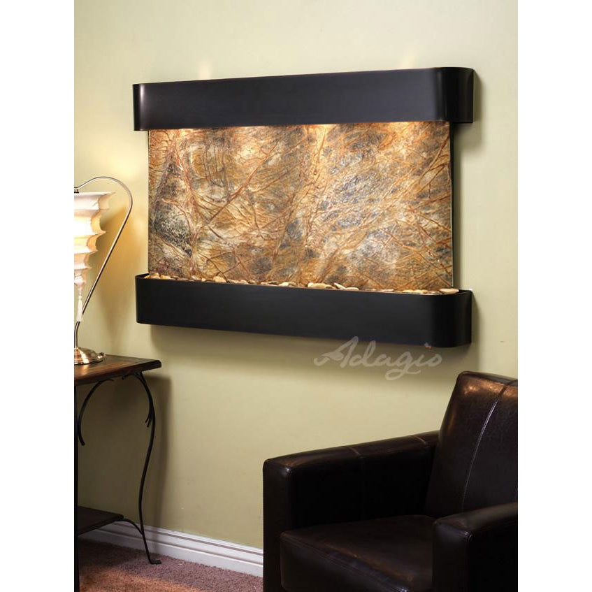 Adagio Sunrise Springs 35"H x 52"W Indoor Wall Fountain SSR1511