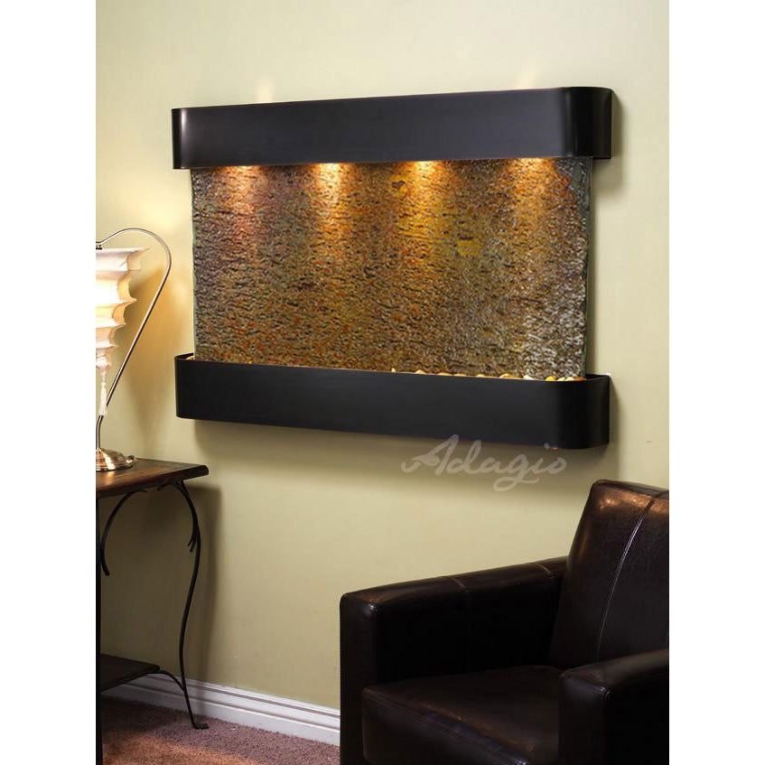 Adagio Sunrise Springs 35"H x 52"W Indoor Wall Fountain SSR1511