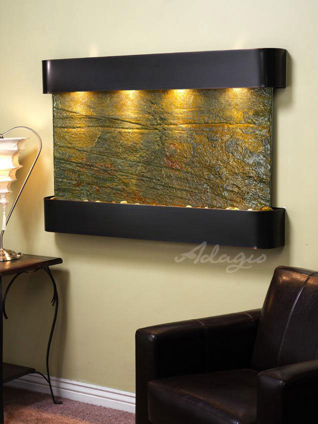 Adagio Sunrise Springs 35"H x 52"W Indoor Wall Fountain SSR1511