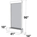 ADAGIO Tranquil River Flush Mount Stainless Steel Brown Marble - TRF2006 TRF2006