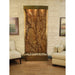 Adagio Tranquil River Flush Mounted to Rear of the Base 90"H x 41"W Indoor Floor Fountain TRF3512