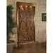 Adagio Tranquil River Flush Mounted to Rear of the Base 90"H x 41"W Indoor Floor Fountain TRF3512