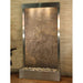 Adagio Tranquil River Flush Mounted to Rear of the Base 90"H x 41"W Indoor Floor Fountain TRF3512