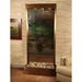 Adagio Tranquil River Flush Mounted to Rear of the Base 90"H x 41"W Indoor Floor Fountain TRF3512