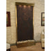 Adagio Tranquil River Flush Mounted to Rear of the Base 90"H x 41"W Indoor Floor Fountain TRF3512