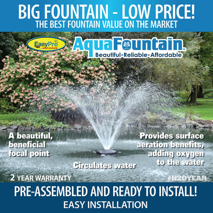 Easy Pro Pond 1/2 HP AquaFountain