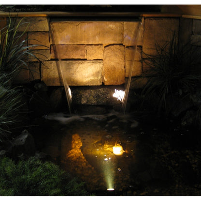 Easy Pro Pond 3 Watt Underwater LED Lights w/ Transformer LED4WWK