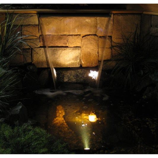 Easy Pro Pond 3 Watt Underwater LED Lights w/ Transformer LED4WWK