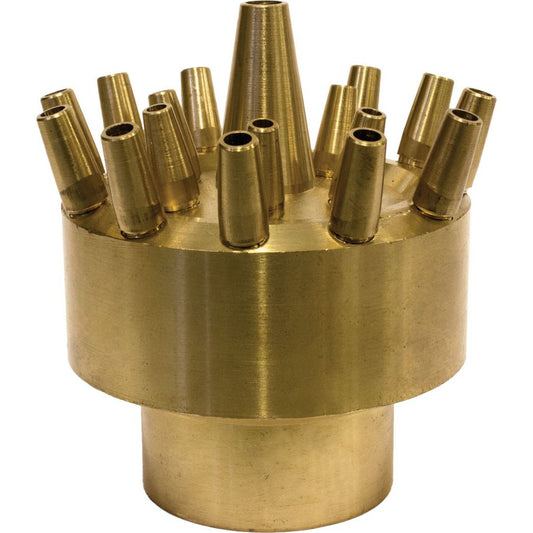 Easy Pro Pond Bronze Fixed Jet Three Tier Nozzle ASJ15