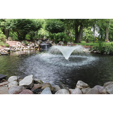 Easy Pro Pond Starburst Mini Floating Fountain With Super Bright LED Light Set MWF36