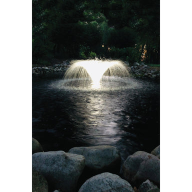 Easy Pro Pond Starburst Mini Floating Fountain With Super Bright LED Light Set MWF36
