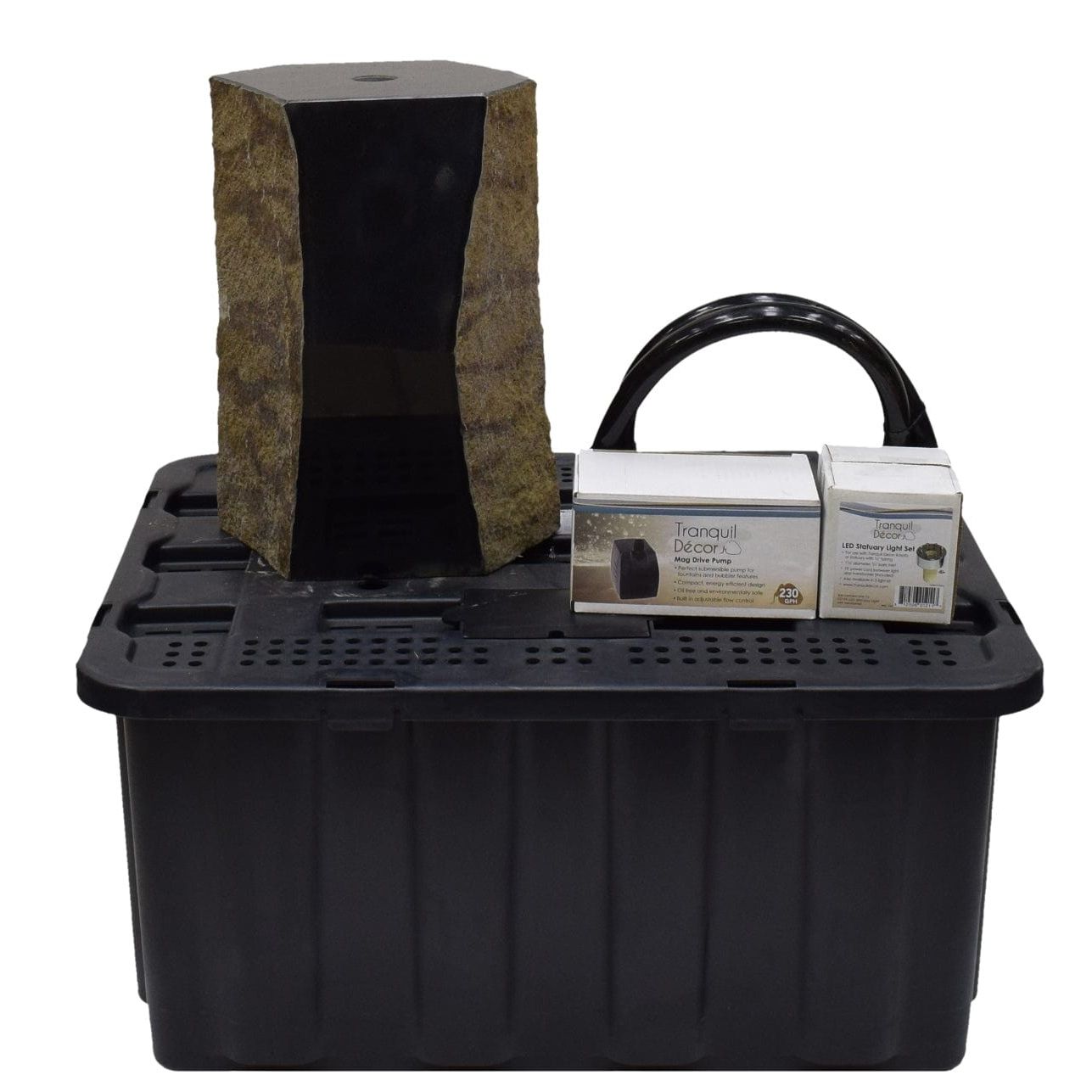 Easy Pro Pond Tranquil Décor Bevel Sided Basalt Fountain Kit