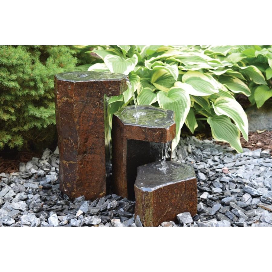 Easy Pro Pond Tranquil Décor Keyed Spillway Basalt Fountain Kit