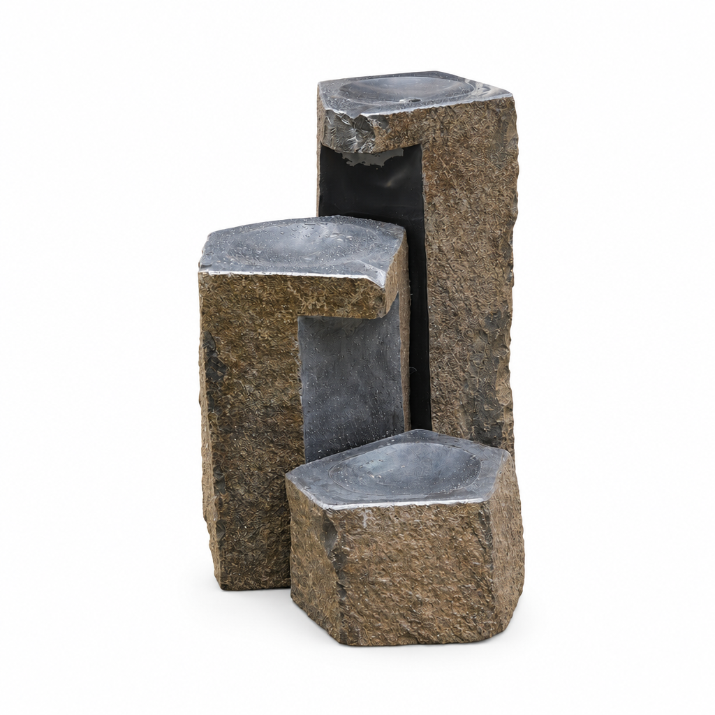 Easy Pro Pond Tranquil Décor Keyed Spillway XL Basalt Set