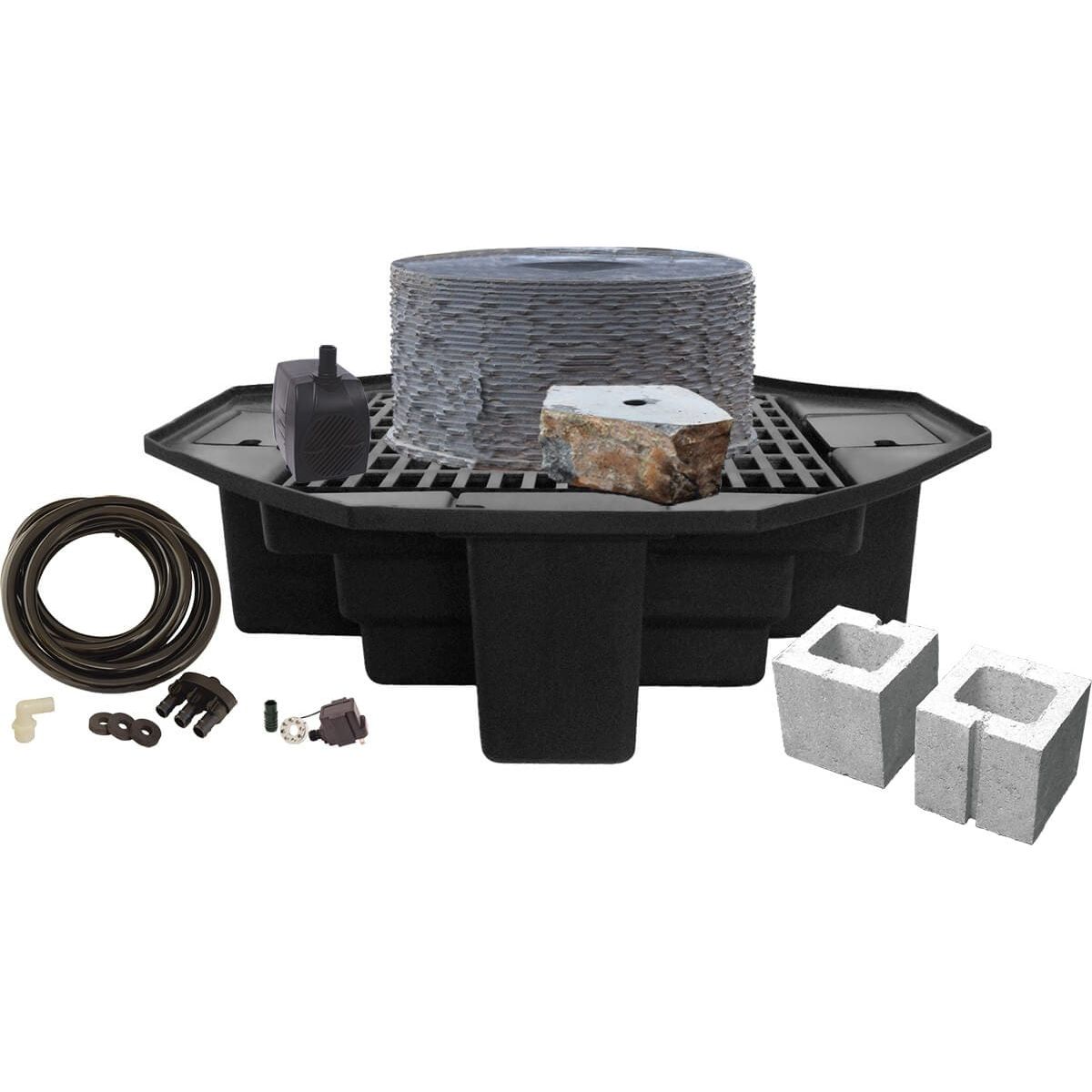 Easy Pro Pond Tranquil Décor Levitation Basalt Fountain Kit