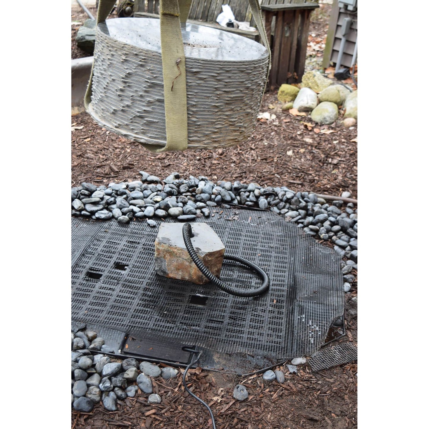 Easy Pro Pond Tranquil Décor Levitation Basalt Fountain Kit
