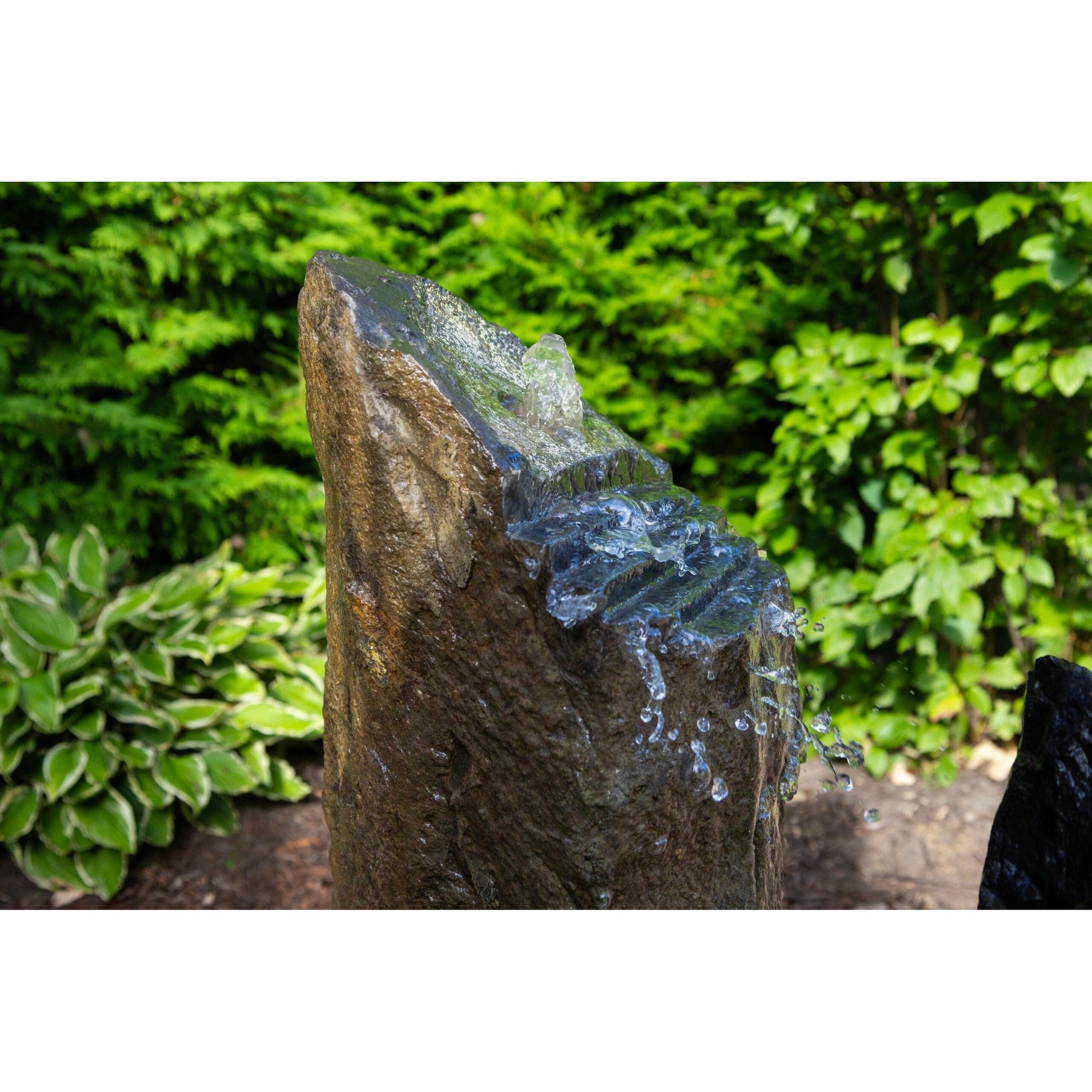 Easy Pro Pond Tranquil Décor Step Top Basalt Fountain Kit
