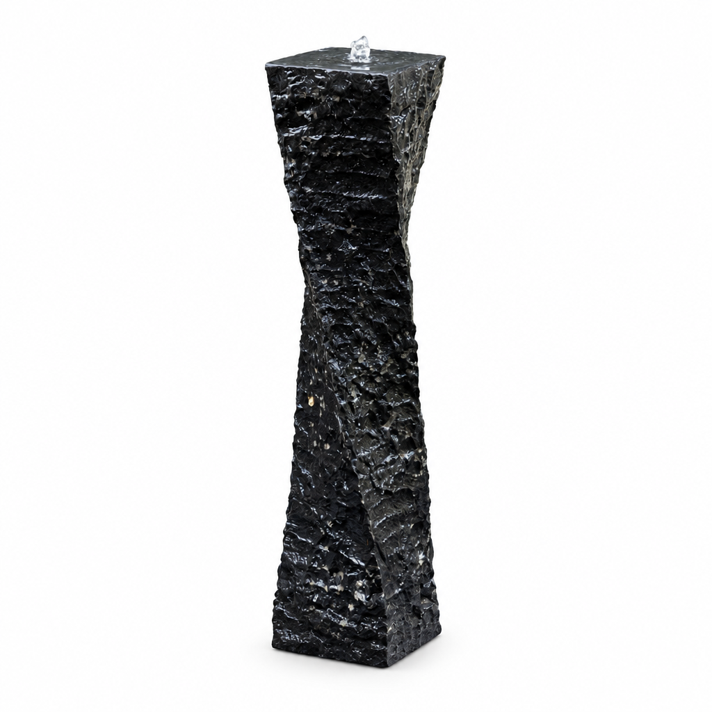 Easy Pro Pond Tranquil Décor Twisted Basalt Fountain Kit