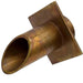 Easy Pro Pond Vianti Falls Antique Brass 2″ Diamond Wall Scupper BWS2D