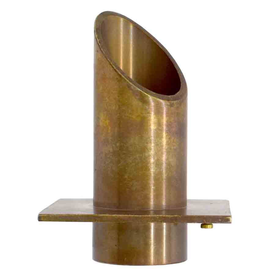 Easy Pro Pond Vianti Falls Antique Brass 2″ Diamond Wall Scupper BWS2D