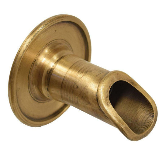Easy Pro Pond Vianti Falls Brass 2″ Antique Round Wall Scupper BWS2F