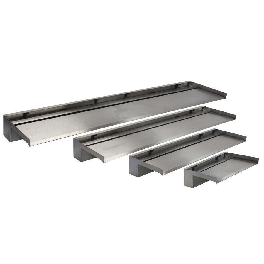 Easy Pro Pond Vianti Falls Stainless Spillway with 6" Lip - 59.5" Wide SSS659