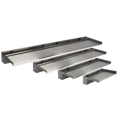Easy Pro Pond Vianti Falls Stainless Spillway with 6" Lip - 59.5" Wide SSS659