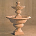 Fiore Stone 2-Tier Formal Garden Fountain 2072-F in Cast Stone 2072-F