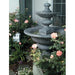 Fiore Stone 2-Tier Formal Garden Fountain 2072-F in Cast Stone 2072-F