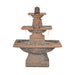 Fiore Stone 3-Tier Quadrate Fountain 2066-FT3 in Cast Stone 2066-FT3