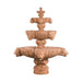 Fiore Stone 4 Tier Lion Fountain 257-FXL in Cast Stone 257-FXL