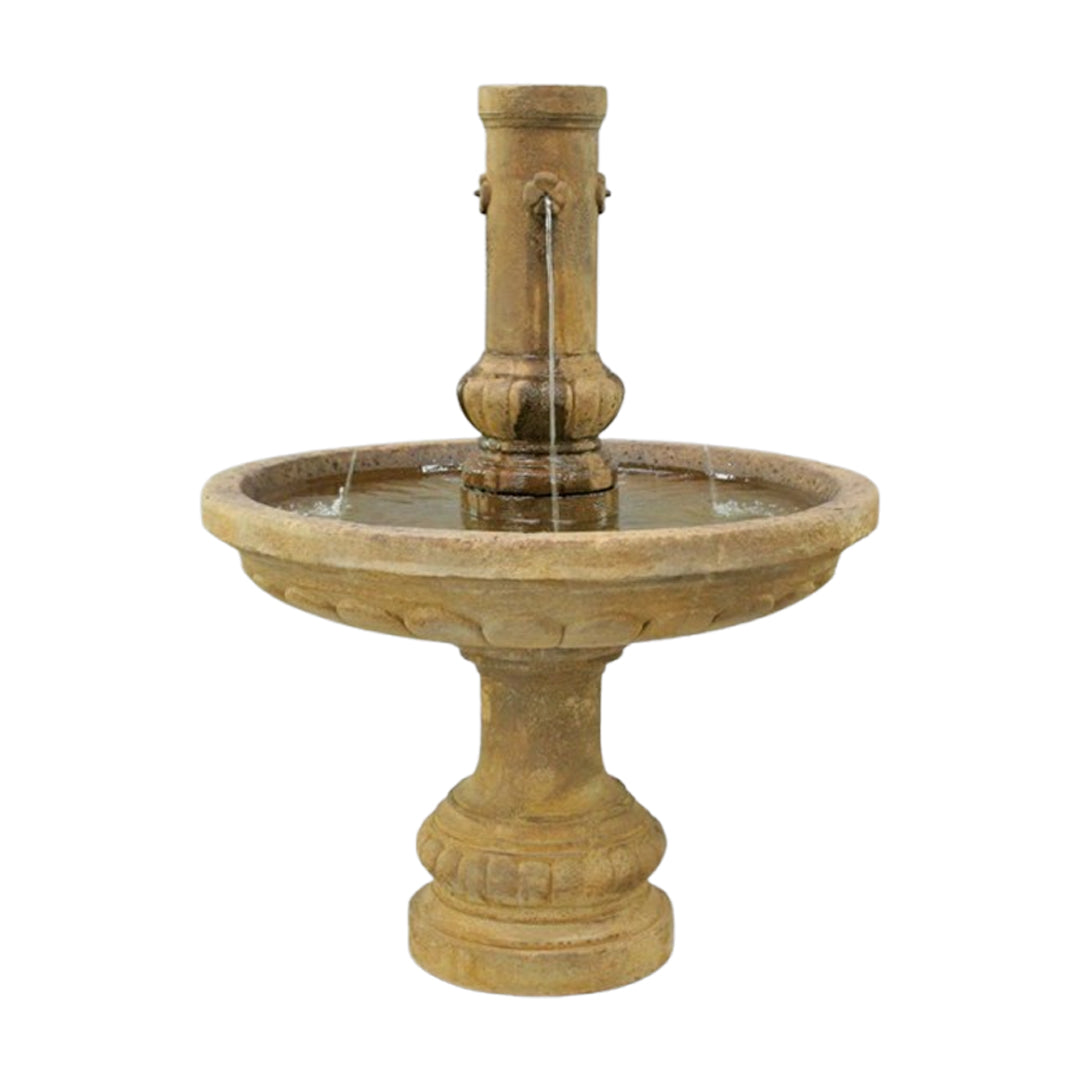 Fiore Stone Athenian Fountain LG135-F in Cast Stone LG135-F