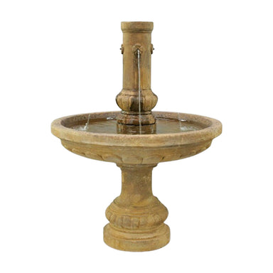 Fiore Stone Athenian Fountain LG135-F in Cast Stone LG135-F