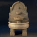 Fiore Stone Bavarian Wall Fountain with Pedestal LG139-FWL & LG139-FWDL in Cast Stone LG139-FWDL