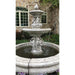 Fiore Stone Cavalli 2 Tier Fountain with Basin 2133-FRG in Cast Stone 2133-FRG
